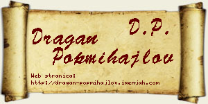 Dragan Popmihajlov vizit kartica
